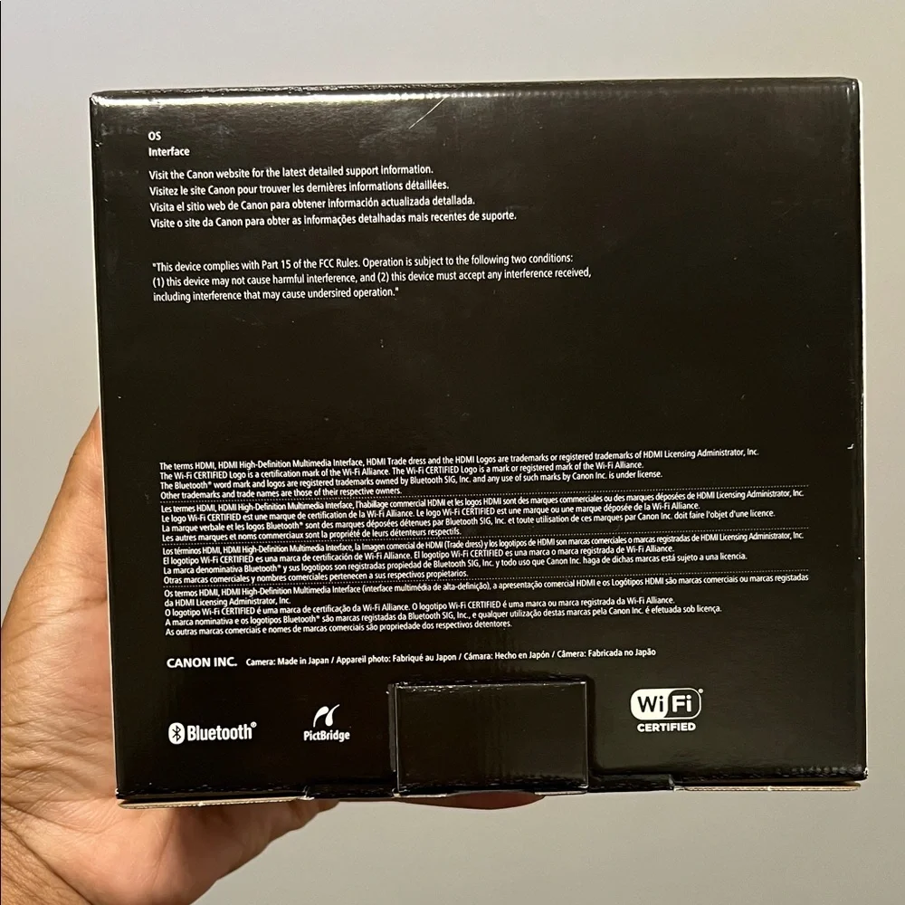 Canon PowerShot G7 X Mark III - Sleek Black